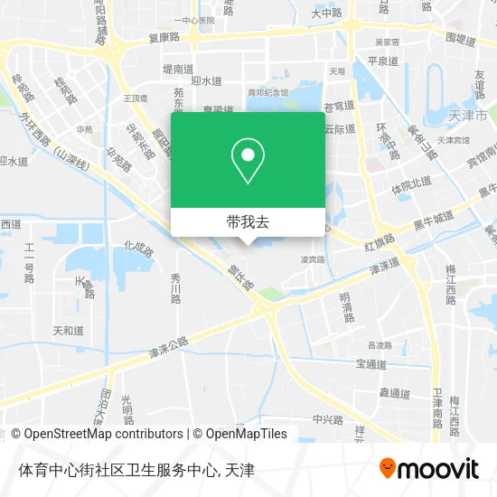 体育中心街社区卫生服务中心地图