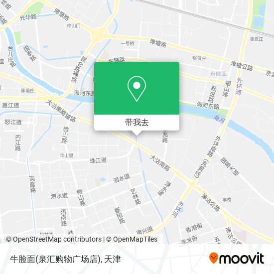 牛脸面(泉汇购物广场店)地图