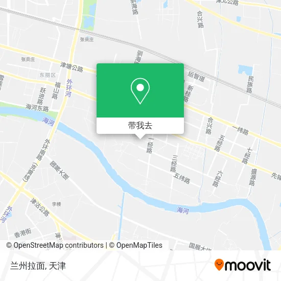 兰州拉面地图