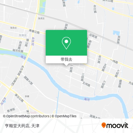 亨顺堂大药店地图