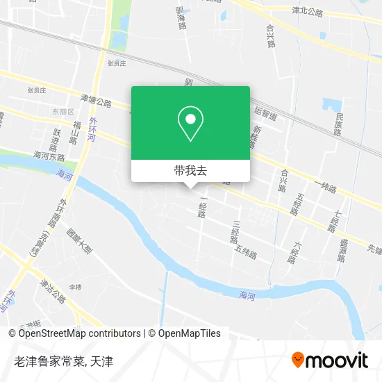 老津鲁家常菜地图