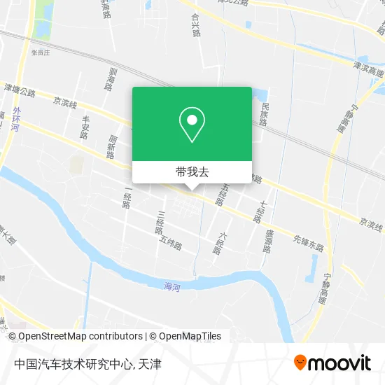中国汽车技术研究中心地图