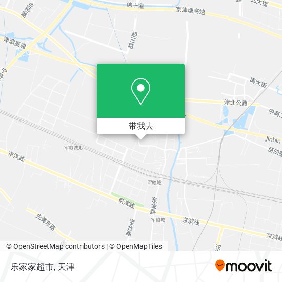 乐家家超市地图