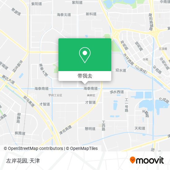 左岸花园地图
