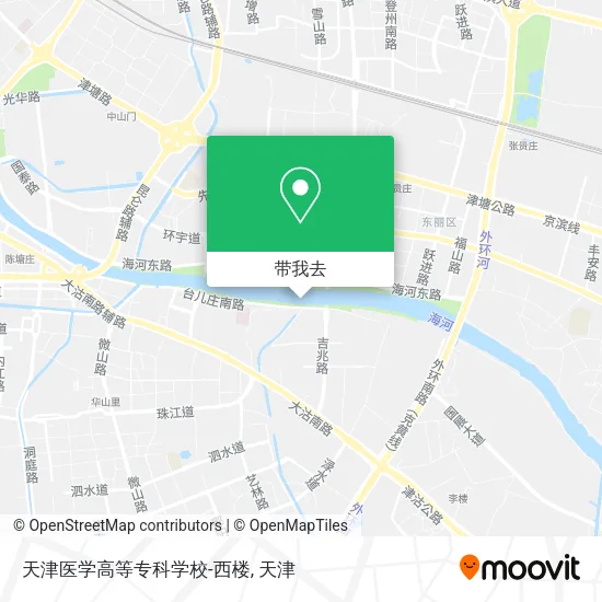 天津医学高等专科学校-西楼地图