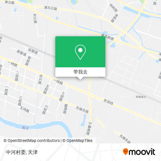 中河村委地图