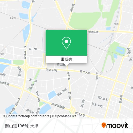 衡山道196号地图