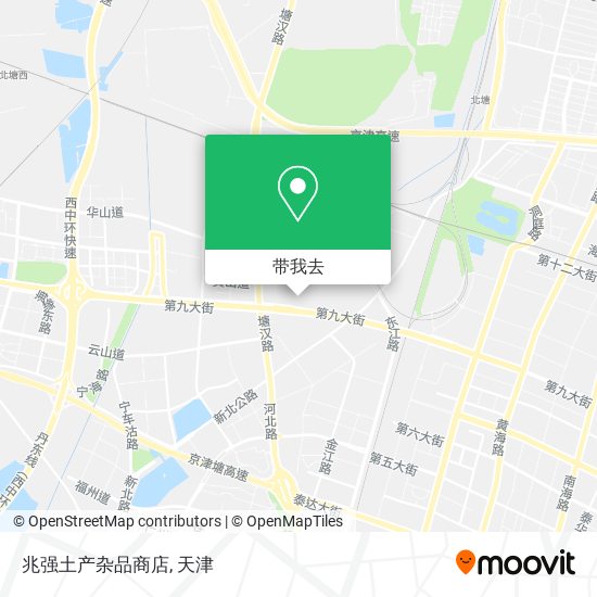 兆强土产杂品商店地图