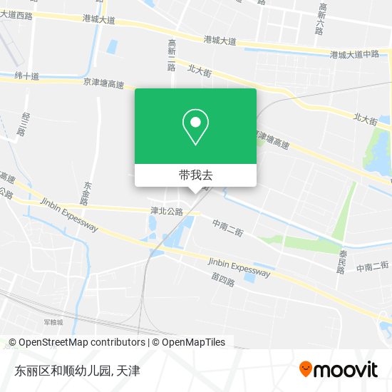 东丽区和顺幼儿园地图
