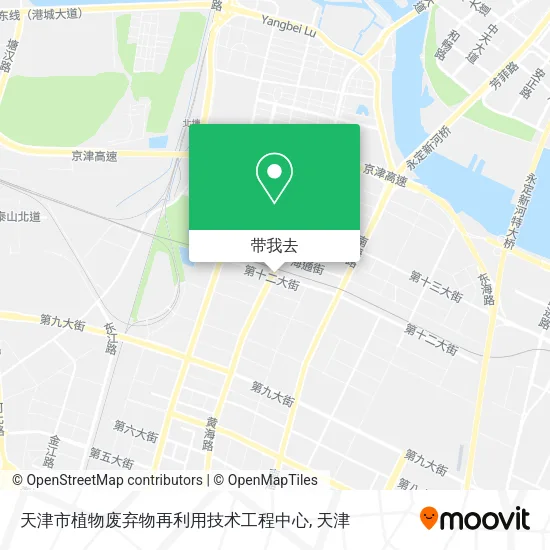 天津市植物废弃物再利用技术工程中心地图