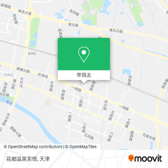 花都温泉宾馆地图