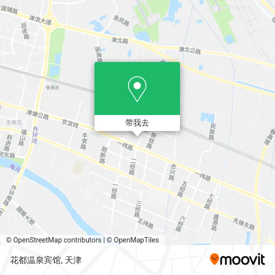 花都温泉宾馆地图