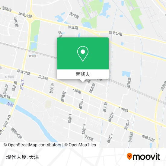 现代大厦地图
