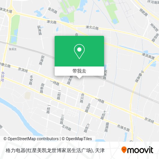 格力电器(红星美凯龙世博家居生活广场)地图