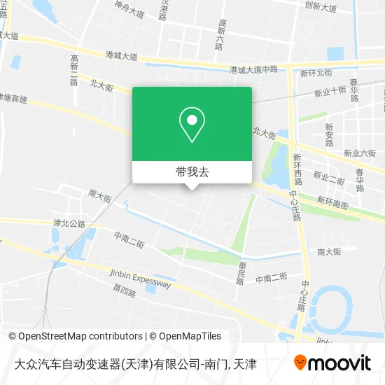 大众汽车自动变速器(天津)有限公司-南门地图
