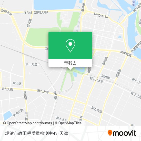 塘沽市政工程质量检测中心地图