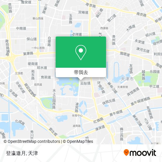 登瀛邀月地图