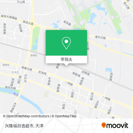 兴隆福自选超市地图