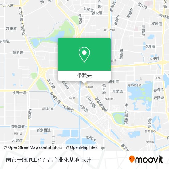 国家干细胞工程产品产业化基地地图