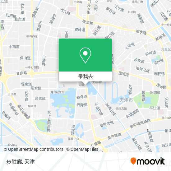 步胜廊地图