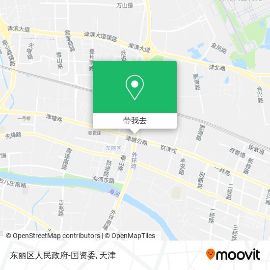 东丽区人民政府-国资委地图