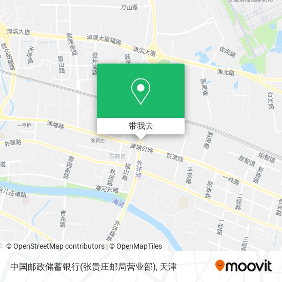中国邮政储蓄银行(张贵庄邮局营业部)地图
