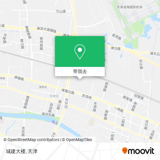城建大楼地图