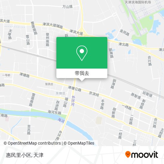 惠民里小区地图