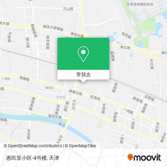 惠民里小区-4号楼地图