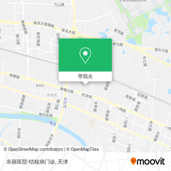 东丽医院-结核病门诊地图