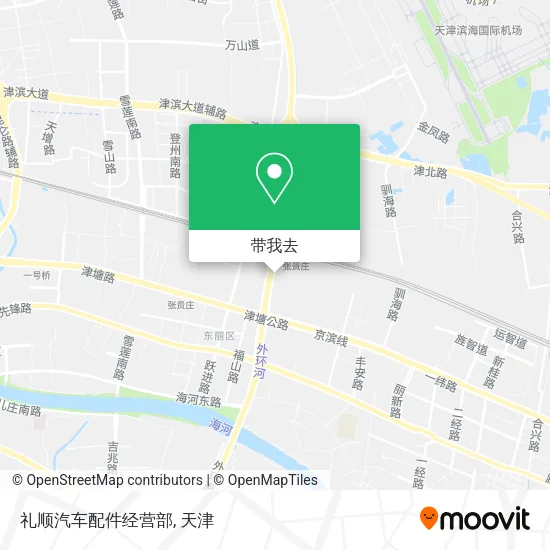 礼顺汽车配件经营部地图