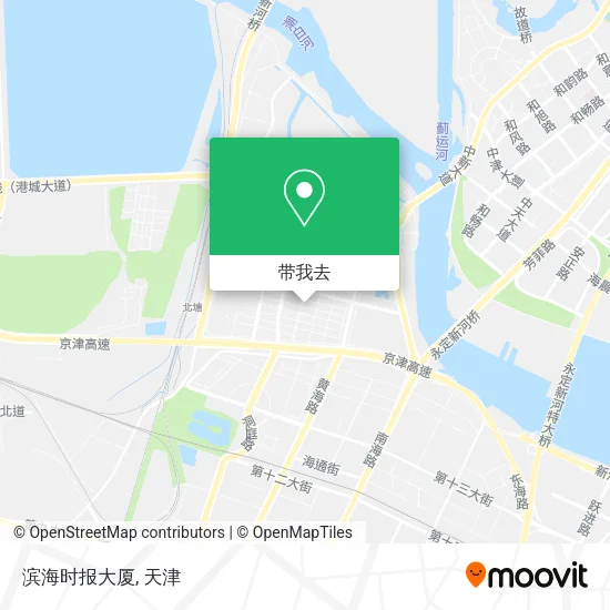 滨海时报大厦地图