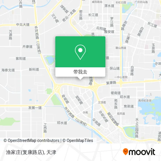 渔家庄(复康路店)地图