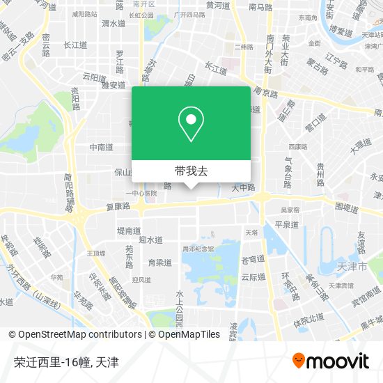 荣迁西里-16幢地图