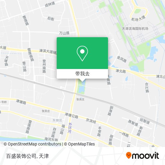 百盛装饰公司地图