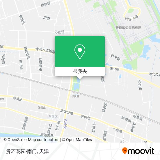 贵环花园-南门地图