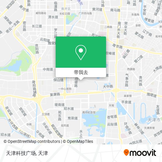 天津科技广场地图