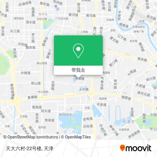 天大六村-22号楼地图