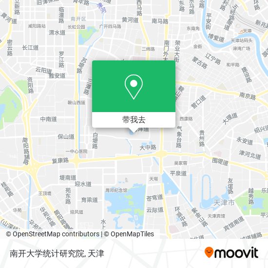 南开大学统计研究院地图