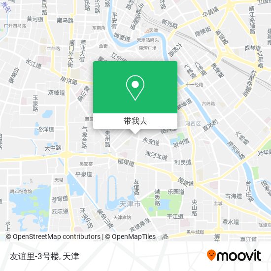 友谊里-3号楼地图