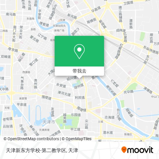 天津新东方学校-第二教学区地图