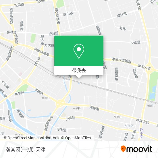 瀚棠园(一期)地图