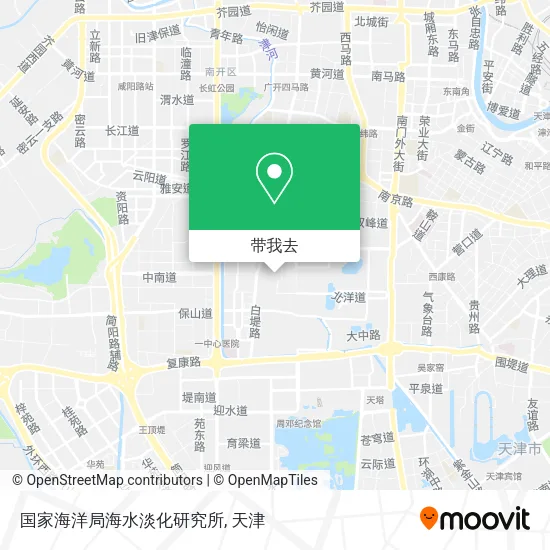 国家海洋局海水淡化研究所地图