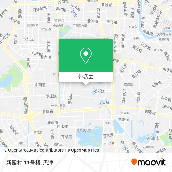 新园村-11号楼地图