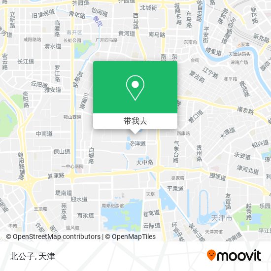 北公子地图