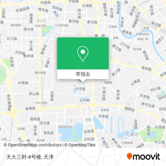天大三村-4号楼地图