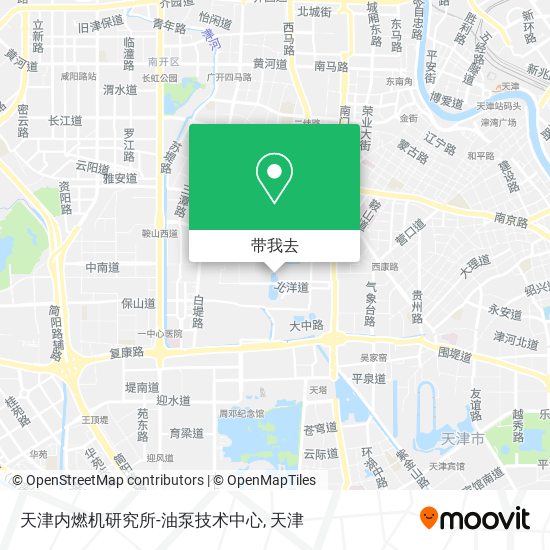 天津内燃机研究所-油泵技术中心地图