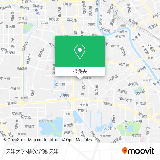 天津大学-精仪学院地图