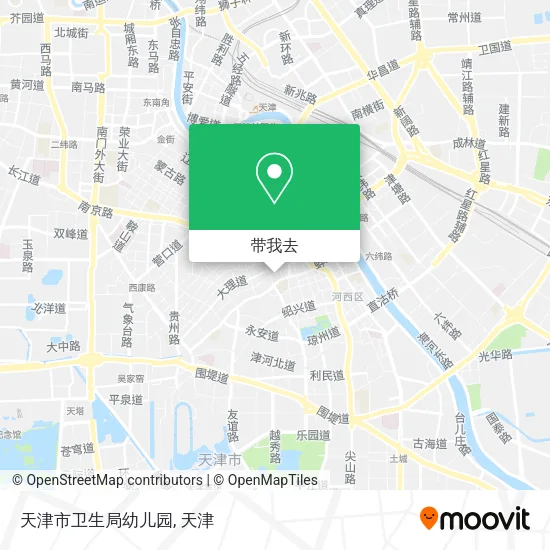 天津市卫生局幼儿园地图