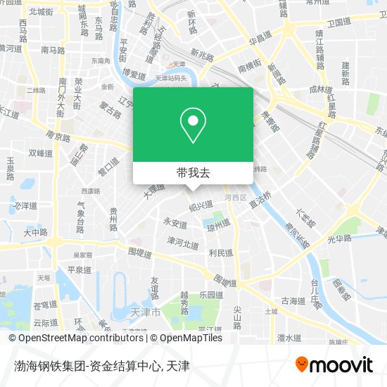 渤海钢铁集团-资金结算中心地图